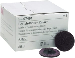 3M Med Red Roloc Discs product photo
