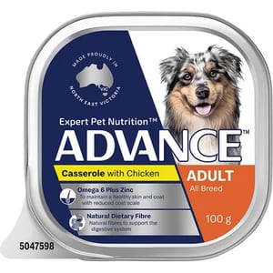 ADVANCE Adult All Breed Wet Dog Food Casserole with Chicken product photo