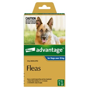 ADVANTAGE Flea Treatment for Dogs Over 25 kg product photo