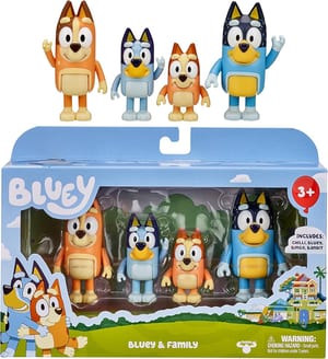 Bluey Speelfiguren set 4 stuks product photo