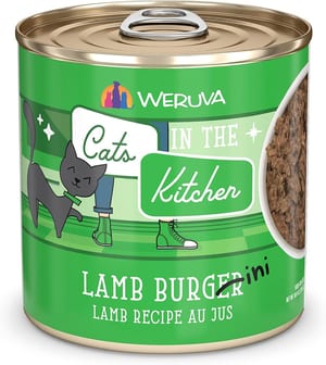 CATS IN THE KITCHEN CAT LAMB BURGERINI 10OZ product photo