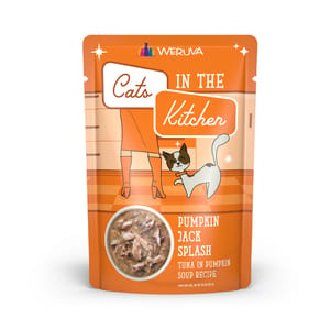 Cats in the Kitchen Cat Pumpkin Jack Splash 3oz Pouch product photo