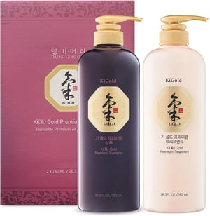 Daeng Gi Meo Ri Ki Gold Premium Hair Care Set – 3-Piece Set, 26.37 fl oz Total product photo