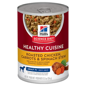 Hill's Science Diet Dog Adult 7+ Chicken & Carrot Stew Wet Food product photo