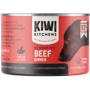 Kiwi Kitchens Dog Beef Dinner 170g product photo