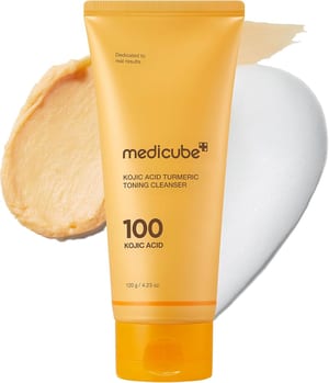 KOJIC ACID TURMERIC TONING CLEANSER 120g product photo