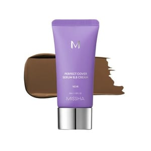 Missha M Perfect Cover Serum BB Cream #45 Deep Mocha product photo