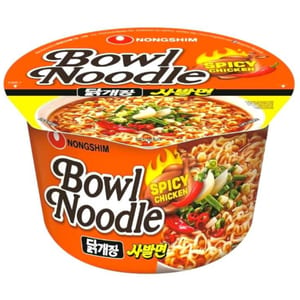 Nongshim Instant Bowl Noodle Spicy Chicken 100g product photo