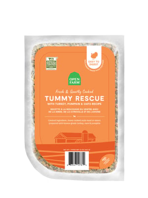OPEN FARM DOG FROZEN GENTLY COOKED TUMMY RESCUE 16OZ product photo