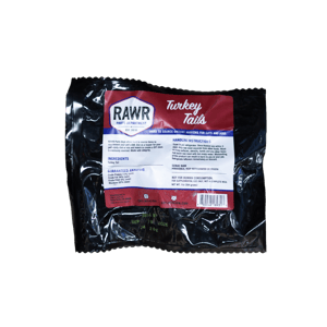 RAWR Frozen Turkey Tail 1lb product photo
