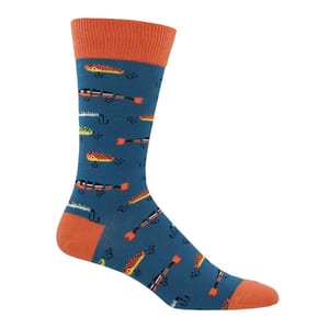 Socksmith Just Fishin' Blue product photo