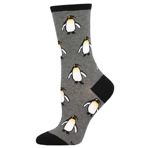 Socksmith The Coolest Emperor Charcoal Heather product photo