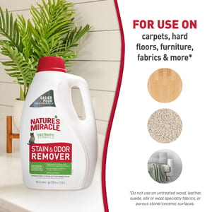 Stain & Odor Remover for Cats Citrus Scent 128 Fl Oz product photo