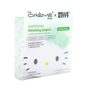 The Creme Shop Sanrio Hello Kitty Green Tea Blotting Paper product photo