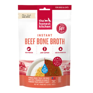 THE HONEST KITCHEN Dog & Cat Instant Beef Bone Broth Powder With Turmeric product photo