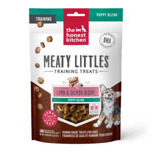 THE HONEST KITCHEN Dog Lamb & Salmon Puppy Meaty Littles Treats 4 oz product photo