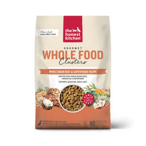 The Honest Kitchen Whole Grain Beef & Oat Whole Food Clusters Kibble 5 lb product photo