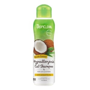 TROPICLEAN Cats & Kittens Hypoallergenic Coconut Shampoo 12 oz product photo