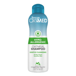 TROPICLEAN OxyMed Hypoallergenic Shampoo 20 oz product photo