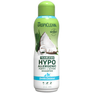 TROPICLEAN Puppy & Kitten Hypoallergenic Shampoo 20 oz product photo