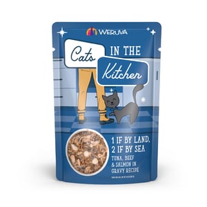 Weruva Cats In The Kitchen 1 Land 2 Sea 3oz product photo
