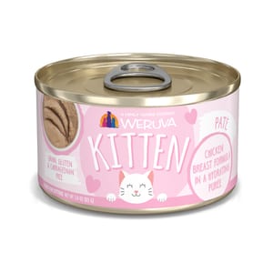 WERUVA Cat Kitten Hydrating Puree Chicken Breast Formula 3oz product photo