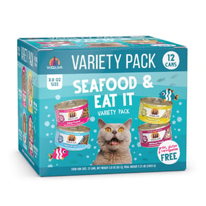 WERUVA CAT SEAFOOD EAT IT 3OZ VARIETY product photo