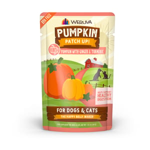 WERUVA Dog Cat Pumpkin Ginger 2.8oz Pouch product photo