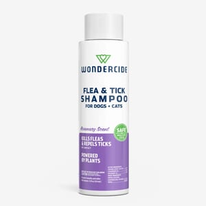 WONDERCIDE Dog & Cat Flea & Tick Rosemary Shampoo with Natural Essential Oils 12 oz product photo