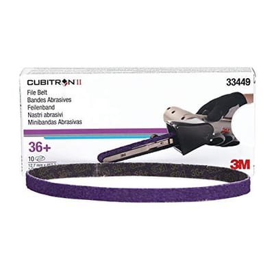 3M Cubitron II P36 Abrasive Belts 20mm x 520mm product photo