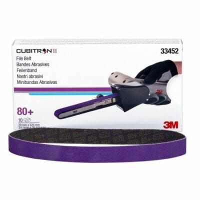 3M Cubitron II P80 Abrasive Belts 20mm x 520mm product photo