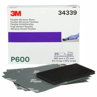 3M P600 Abrasive Hand Sheets product photo