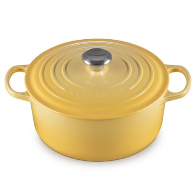 5.3L Round Dutch Oven - Camomille product photo