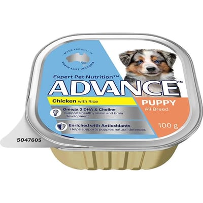 ADVANCE Puppy All Breed Wet Dog Food Chicken with Rice product photo