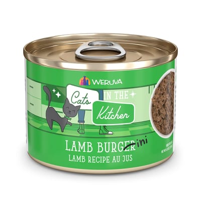 CATS IN THE KITCHEN LAMB BURGER-INI 6OZ product photo