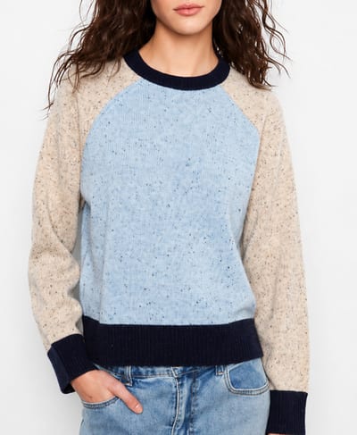 Charlie B Raglan Crw Jacquard product photo