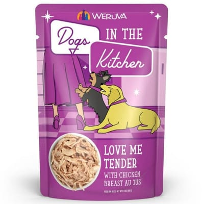 Dogs in the Kitchen Classic Love Me Tender 2.8oz Pouch product photo