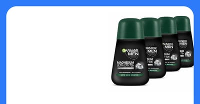 GARNIER MINERAL Men Magnesium roll on 50ml product photo