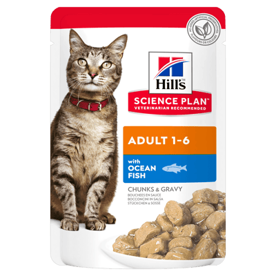 Hill's Science Diet Cat Adult Ocean Fish Pouches product photo