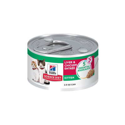 HILLS SCIENCE DIET Cat Liver & Chicken Entree Kitten Canned Food product photo