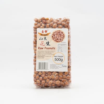 Honor Raw Peanuts 500g product photo