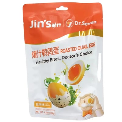 Jin's Roasted Quail Egg - Salty 120g product photo