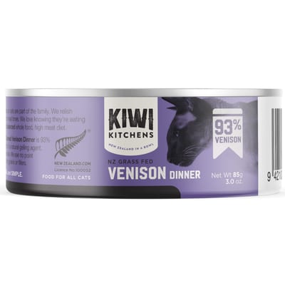 Kiwi Kitchens Cat Venison Dinner 85g product photo
