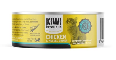 Kiwi Kitchens Kitten Chicken & Mussel 170g product photo