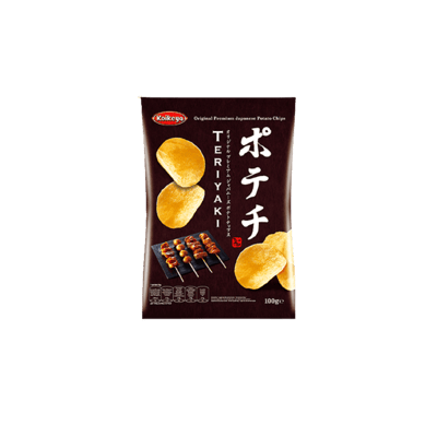 Koikeya Potato Crisps Teriyaki 100g product photo