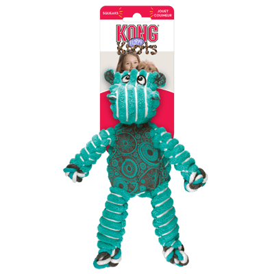 KONG Floppy Knots Hippo product photo