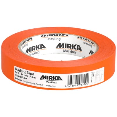 Mirka 24mm Orange Masking Tape product photo