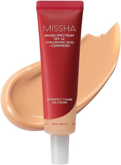 Missha M Perfect Cover BB Cream #29 Caramel Beige 50ml product photo