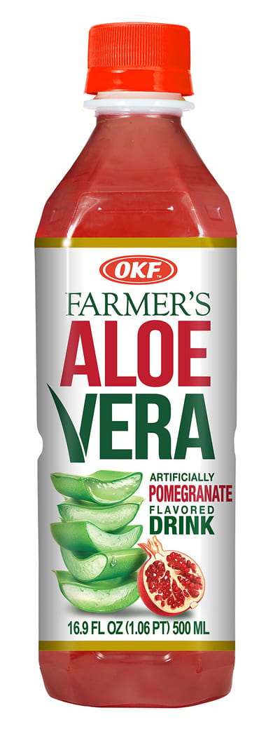OKF Aloe Vera King Sugar Free Pomegranate 500ml product photo