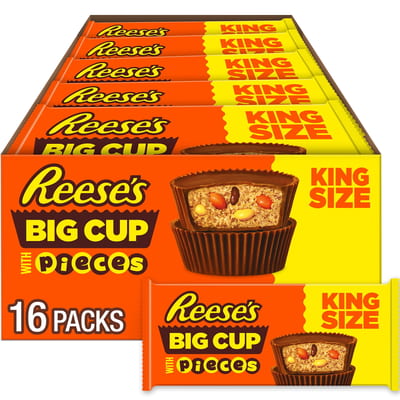 REESES WITH PIECES BIG CUP 16CT product photo